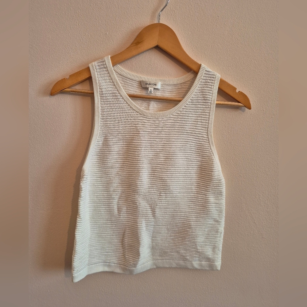 Babaton Aritzia Knit Tank Top XS